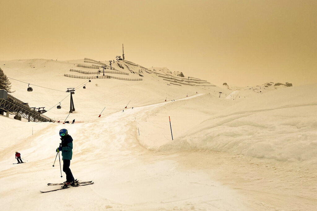 APTOPIX Switzerland Weather